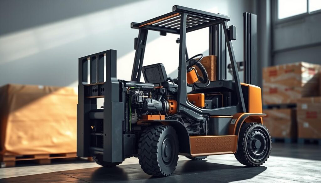 Frontstapler Gabelstapler Funktionsweise