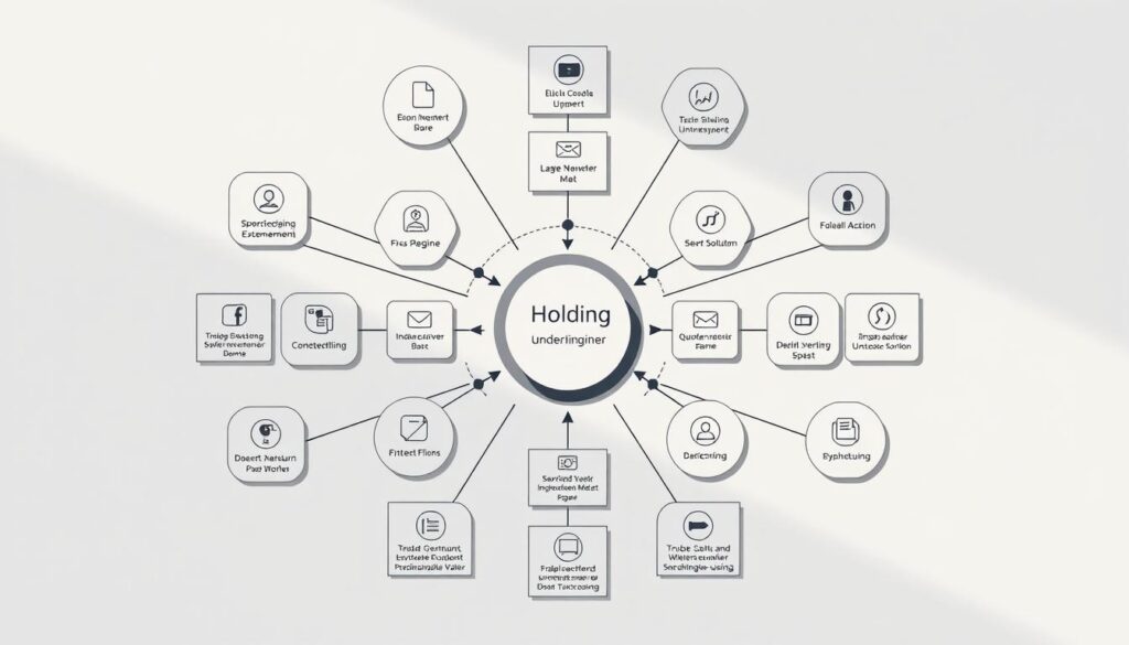 Holding Unternehmensstruktur
