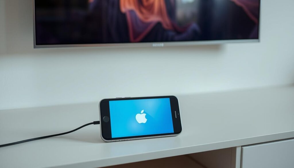AirPlay Verbindung iPhone und Fernseher