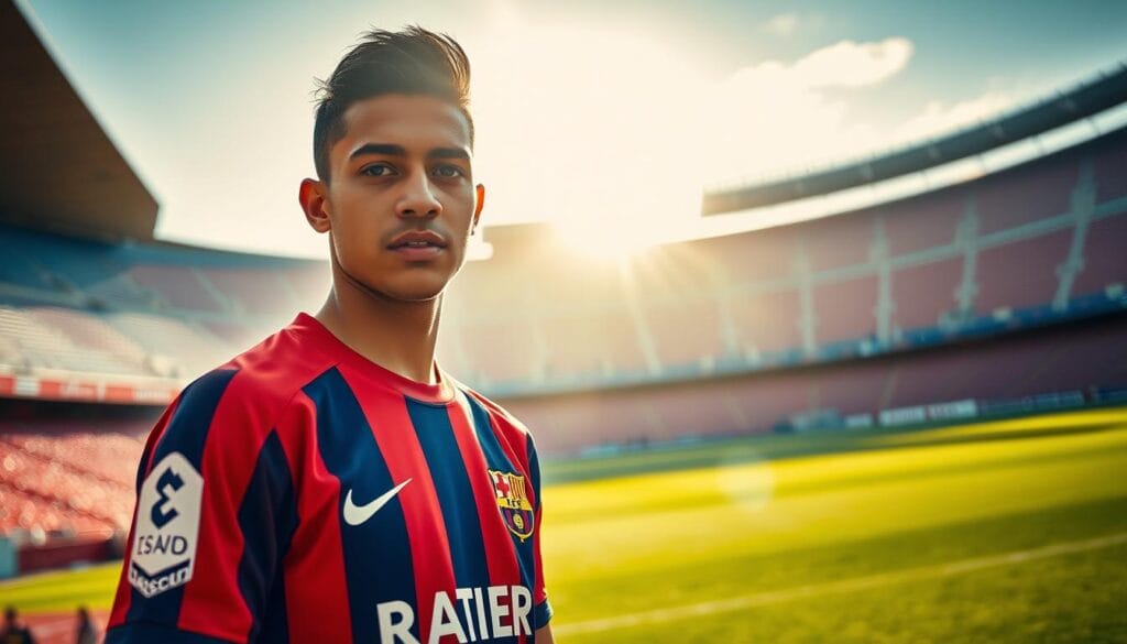 FC Barcelona Talent Lamine Yamal