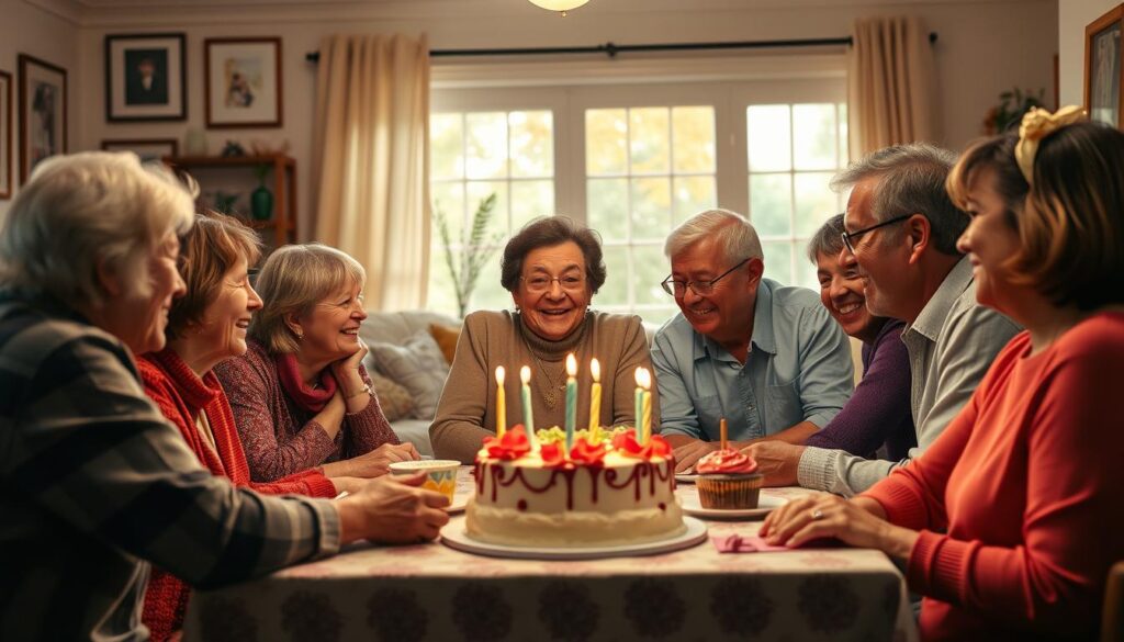 Familienfeier Geburtstagstradition