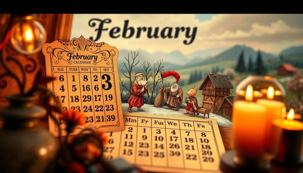 Februar Kalendergeschichte