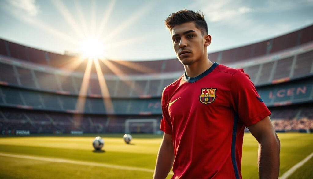 Lamine Yamal FC Barcelona Durchbruch Lamine Yamal FC Barcelona Durchbruch