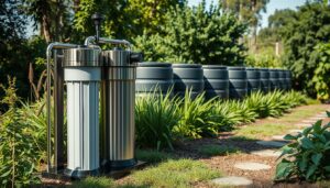 moderne Wasserreinigung Regenwasser