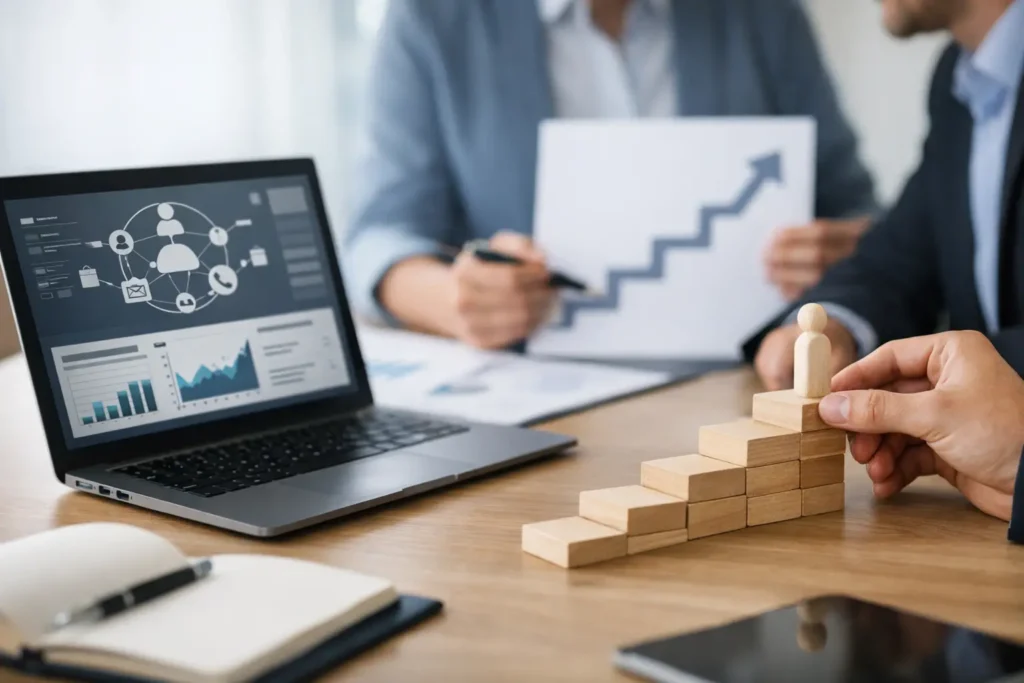 CRM-System-Einführung: Schritte mit Plan