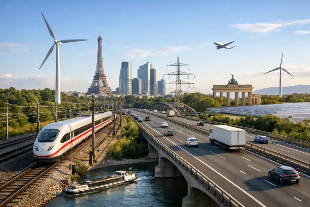 Infrastruktur in Europa einfach erklärt